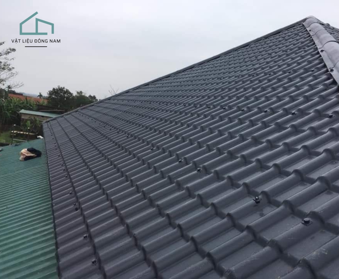 Bộ vít bắn tôn và nắp nhựa chụp đầu vít tôn ngói nhựa